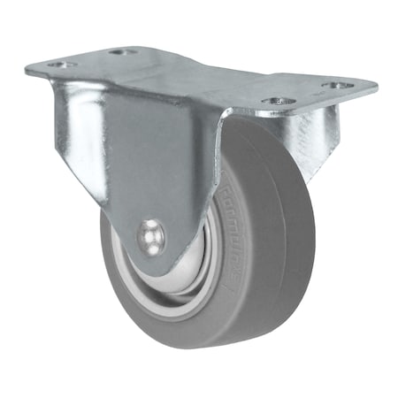 Durastar Caster; 3x1.25 Rigid Fork; 3x1.25 Polyurethane/Polyolefin wheel; Preci 10CR314PPU34X-02